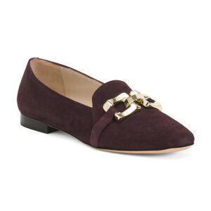 AMALFI Made In Italy Suede Galatea Loafers